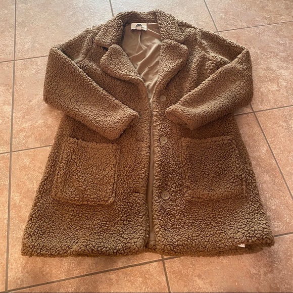 teddy coat size 22